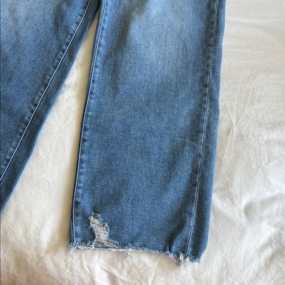 Hidden Los Angeles Classic Blue Women's Straight-Leg Jeans Size 31 - Picture 4 of 6